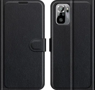 Produktbild von Xiaomi Redmi Note 10 4G / 10S Hülle - Coverup Klapphülle - Schwarz