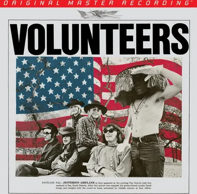 Produktbild von Jefferson Airplane: Volunteers (180g) (45 RPM)