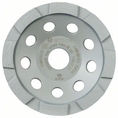 Produktbild von Diamanttopfscheibe Standard for Concrete, 115 x 22,23 x 3 mm