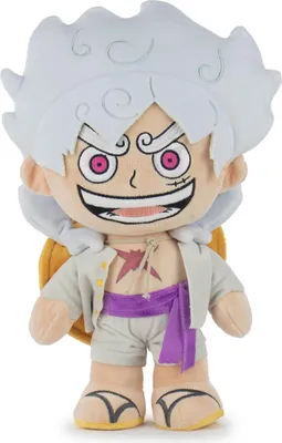 Immagine prodotto di One Piece Plüschfigur Luffy Gear 5 Edizione limitata 3D 34 cm