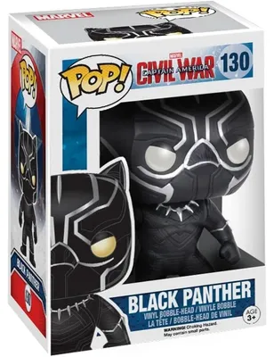 Produktbild von Civil War - Black Panther 130 - Funko Pop! Vinyl Figur
