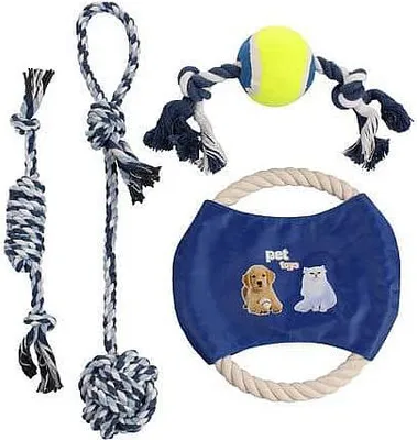 Immagine prodotto di Merco Puppy set di giochi in corda per cani confezione da 1 set