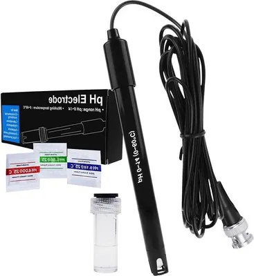 Produktbild von 300cm langes Kabel pH-Elektrode mit austauschbarer Sondenspitze