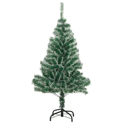 Image de vidaXL Sapin de Noël artificiel enneigé vert 150 cm