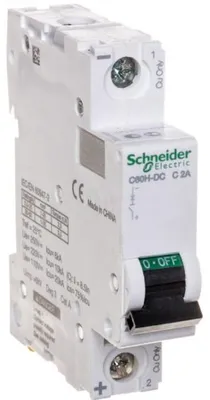 Produktbild von Schneider Electric C60H, Miniatur-Leistungsschalter, Typ C, 20000 A