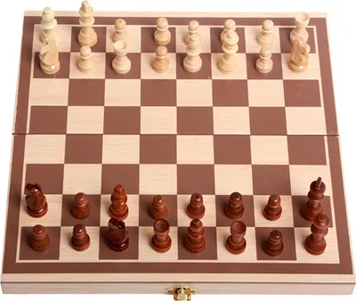 Produktbild von Hochwertiges 3 in 1 Schachspiel aus Holz für Schach, Dame, Backgammon 29,5x29,5 cm