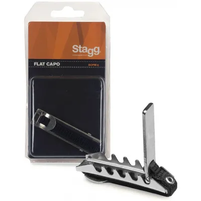 Produktbild von Stagg SCPM-C Kapodaster für Akustik oder E-Gitarre gebogen