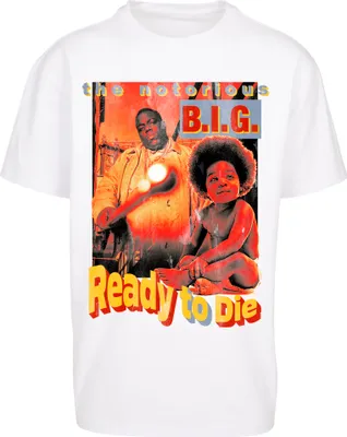 Produktbild von MT1820 - Biggie Ready To Die Oversize Tee white XS