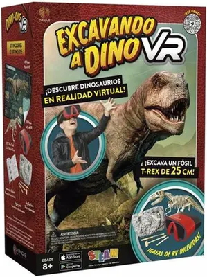 Produktbild von Toy Partner Projektlabor Dino-labor Virtual-reality-spiel Mehrfarbig  Mehrfarbig One Size