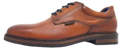 Image de Bugatti - Chaussures de ville pour hommes, chaussures élégantes à lacets, couleur marron