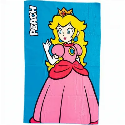 Produktbild von Nintendo Super Mario Bros Handtuch 50x80cm 554421 - Peach
