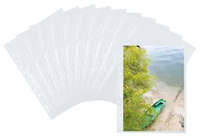 Image de HERMA 7566 Photofan portrait blanc 20x30 cm 250 pochettes Archivage