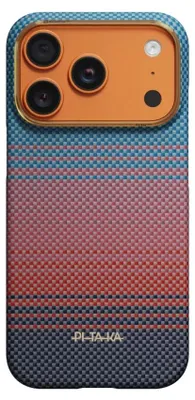Imagen del producto de Funda Pitaka para iPhone 17 Pro, PitaTap™ Edge Case, California Dream 03