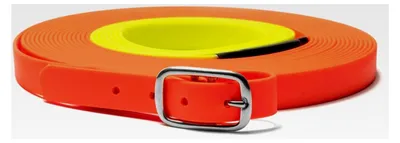 Produktbild von Biothane beta Schweißriemen 19mm orange-gelb 6m