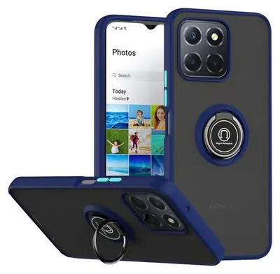 Obrázek produktu pro Pro Honor X8a TPU / PC Design Ring Magnet Cover Pouzdro na mobilní telefon Ochranné kryty