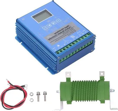 Obrázek produktu pro Univerzální LCD regulátor nabíjení pro větrné a solární elektrárny 24 V, 48 V