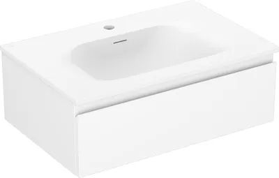 Immagine prodotto di Mexen Orio mobile bagno 70 cm con lavabo Vela, 1 cassetto, bianco opaco - 91A10-07023-1-BF01-W23M01
