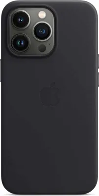 Image de Apple Leather Backcover MagSafe pour Apple iPhone 13 Pro Max - Midnight