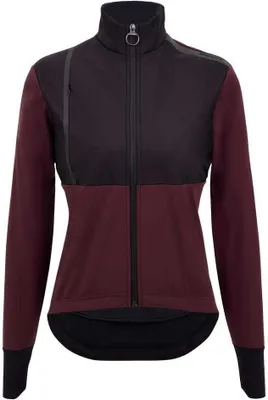 Produktbild von SANTINI Fahrrad-Thermojacke - VEGA ABSOLUTE - bordeaux/Schwarz M