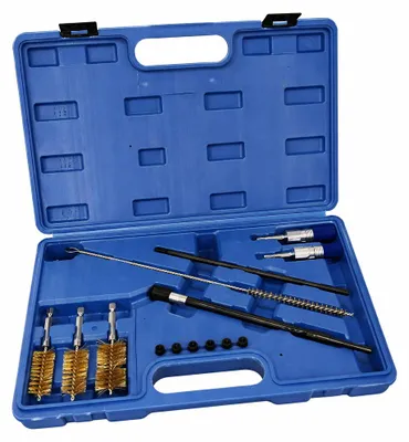 Immagine prodotto di Set-kit spazzole pulizia sedile dell'iniettore, strumento per iniettori motori diesel, professionale rimozione ruggine e lucidatura Gebo Tools