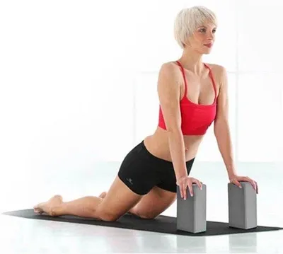 Produktbild von Famanu Yoga-/Fitnessblöcke Set - 2 Stück, verschiedene Farben und Größen