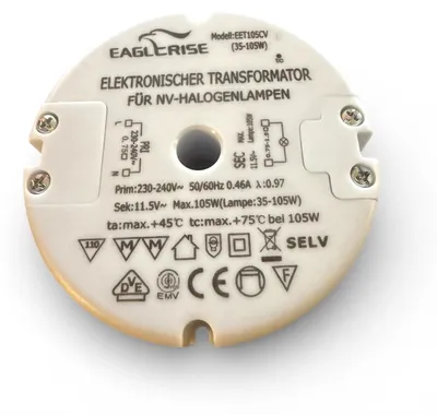 Produktbild von Sompex Eaglerise EET105CV Elektronischer Transformator 35–105W 11,5V für NV-Halogenlampen