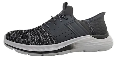 Immagine prodotto di Skechers GARNER - NEWICK: scarpe sportive da uomo, scarpe da corsa, colore nero, adatte anche per il tempo libero