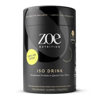Produktbild von zoe Iso Drink, 300 g - Lemon Lime