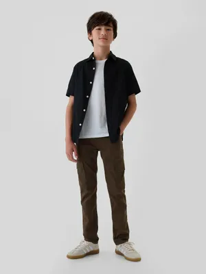 Produktbild von GAP Kinder Slim Cargo Jeans Ultrasoft 523346-00__16