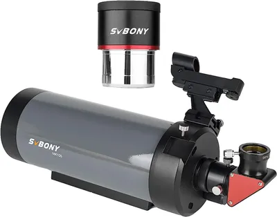 Produktbild von Svbony MK105 Maksutov Cassegrain Teleskop, 105mm F13 Dielektrische Beschichtung, Doppelte Schwalbenschwanz-Montagebasis, mit Okular, Dielektrischer Spiegel, Sucherfernrohr für Planet Visual