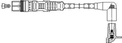 Obrázek produktu pro Kabel zapalování Bremi 1A02F59