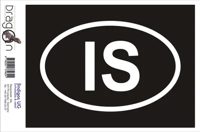 Produktbild von Aufkleber / Autoaufkleber - JDM / Die cut / Auto / OEM - Island IS - 160x110 mm pink - Heckscheibe / Heckscheibenaufkleber