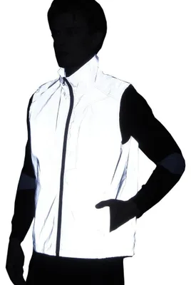 Imagen del producto de Omgoods - Chaqueta reflectante para hombre y mujer - Cortavientos casual