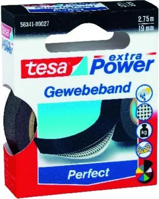 Produktbild von TESA 56341, 2,75 m, Gelb, Stark, 19 mm, 1 Stück(e)