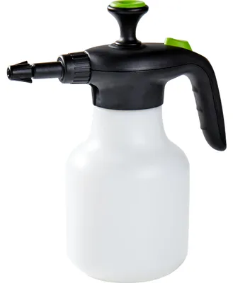 Image de Elzusha - Pompe à pression et vaporisateur de 1,5 litre en plastique, avec buse à fine brume