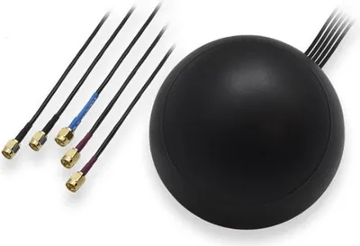 Produktbild von Teltonika PR1KCO28 Combo MIMO Mobile/GNSS/WIFI Roof SMA Antenne