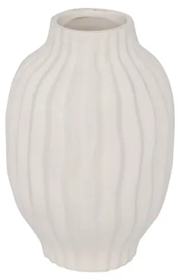 Produktbild von Blumenvase Antique Roman - cremeweis - Keramik - D15 x H22 cm