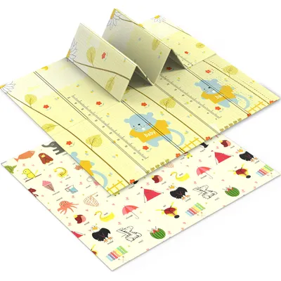 Produktbild von Arvioo Krabbelmatte Baby Faltbar, Spielmatte Kinder Spieldecke 200x180x1cm, Krabbeldecke Für Baby, Babymatte Kindermatte, Kinderteppich Spielteppich