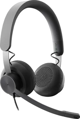 Produktbild von Logitech Zone Wired UC, Kabelgebunden, Anrufe/Musik, 211 g, Kopfhörer, Graphit