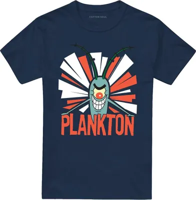 Produktbild von SpongeBob SquarePants - T-Shirt für Herren TV6613 (XXL) (Marine)