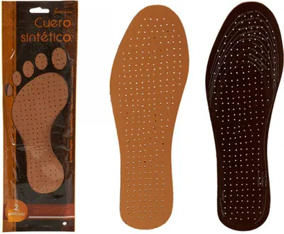 Produktbild von Einlegesohlen Kunstleder – Schuhsohlen Einlagen Größe 36–46