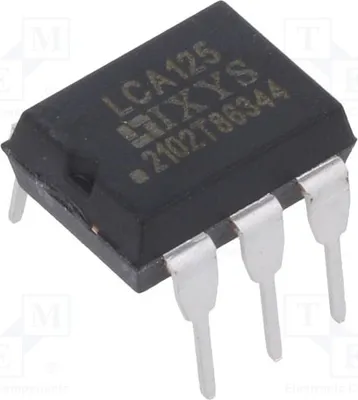 Zdjęcie produktu dla 1x przekaźnik: półprzewodnikowy, max. 300VAC, 170mA, 16Ω, LCA125. Przekaźnik jednofazowy. Napięcie sterujące: 50mA