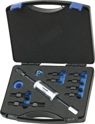 Produktbild von GEDORE 1.81/K-12 Gewindeadapter-Satz mit Gleithammer 700 g, 11-teilig, 1936557