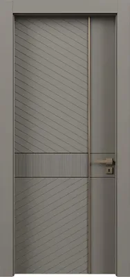 Produktbild von Graue Wohnungstür Stilvolle PVC-Türen Designer Hoteltüren Innentür