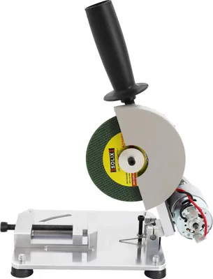 Produktbild von Mini Tisch-Kappsäge, manuell 4 Zoll 96 W, Reinkupfermotor, für kleine Materialien, Silber