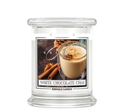 Produktbild von Kringle Candle Duftkerze Jar Medium White Chocolate Chai