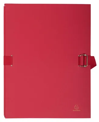 Produktbild von EXACOMPTA Dokumentenmappe DIN A4 Karton rot