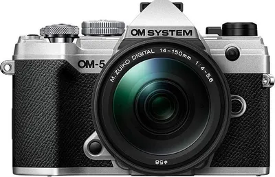 Produktbild von Olympus OM-5, 20 MP, 5184 x 3888 Pixel, Live MOS, 4K Ultra HD, Touchscreen, Silber