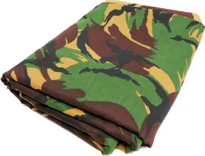 Produktbild von Camouflage Stoff Meterware Tarnstoff Tarndruck Flecktarn Tarnmuster | reißfest | witterungsbeständig | Polyester | British DPM | 150 cm Breit