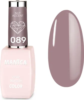 Obrázek produktu pro Manica LED/UV hybridní lak na nehty 10 ml – ořechový odstín – 089